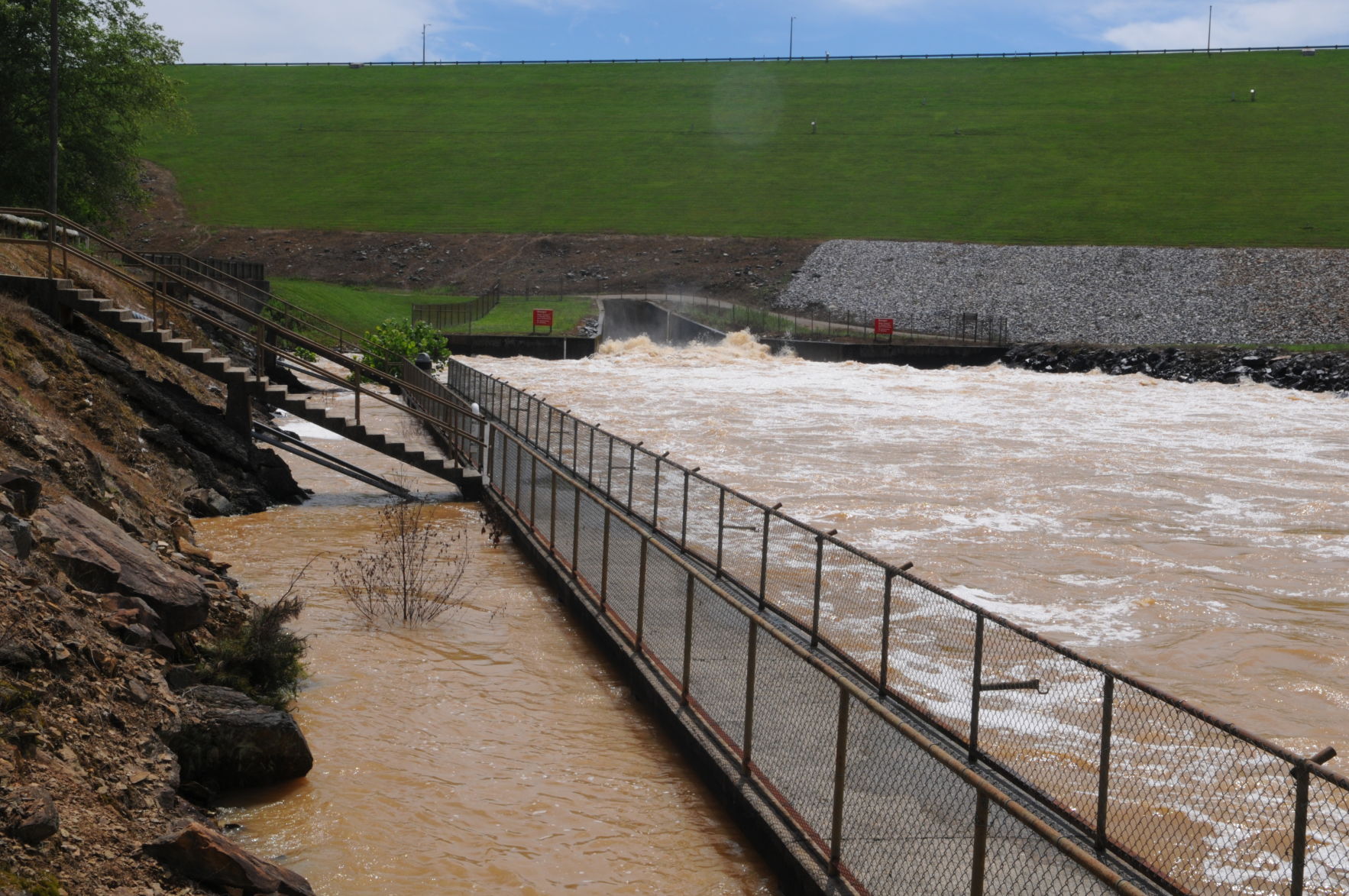Released from W. Kerr Scott Dam